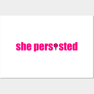 She Persisted Posters and Art